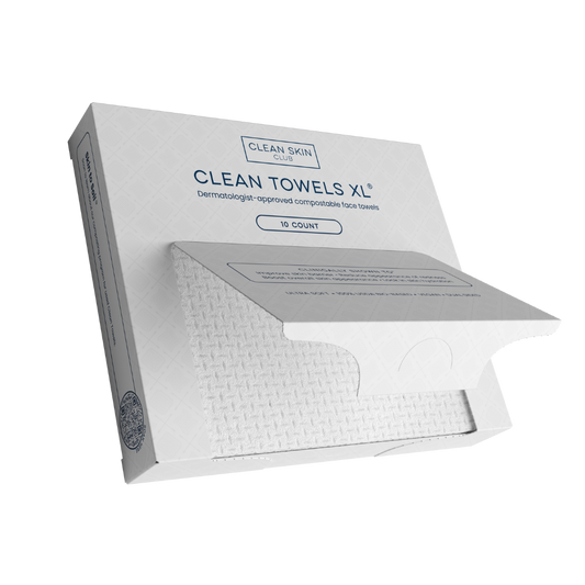 Clean Towels XL™ Travel, Disposable Face Towels, 10 Count